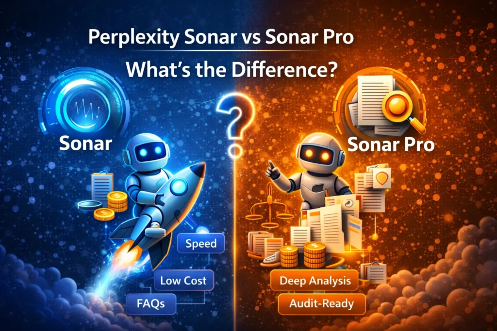 Perplexity Sonar vs Sonar Pro