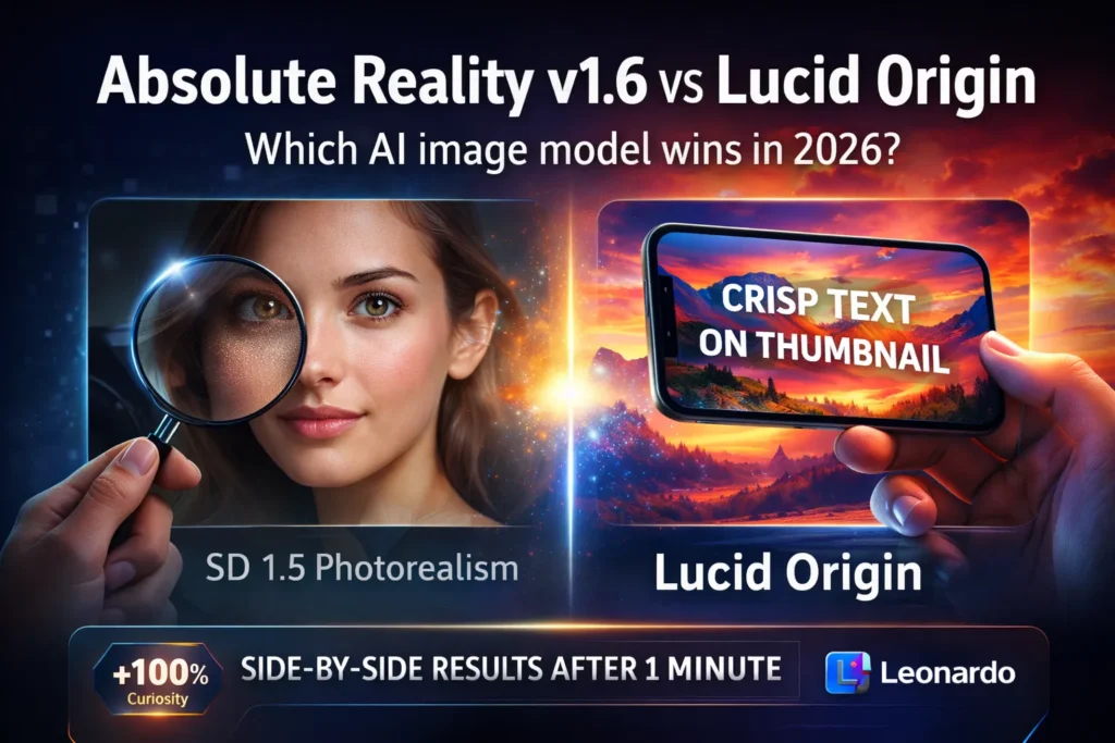 Absolute Reality v1.6 vs Lucid Origin