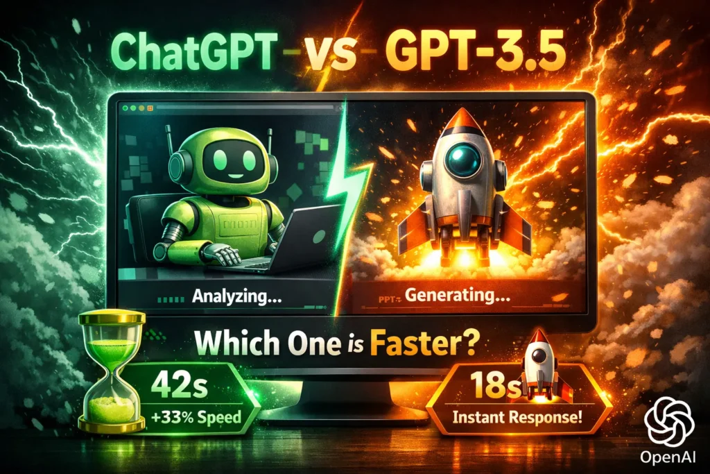 ChatGPT (GPT-3.5) vs GPT-3.5