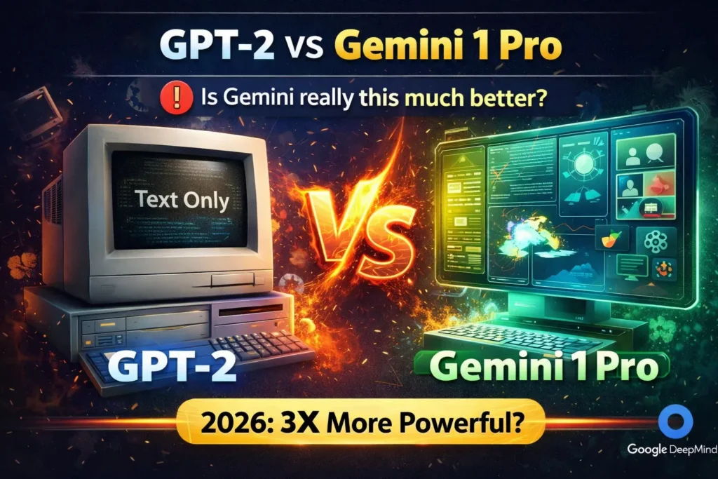 GPT-2 VS Gemini 1 Pro