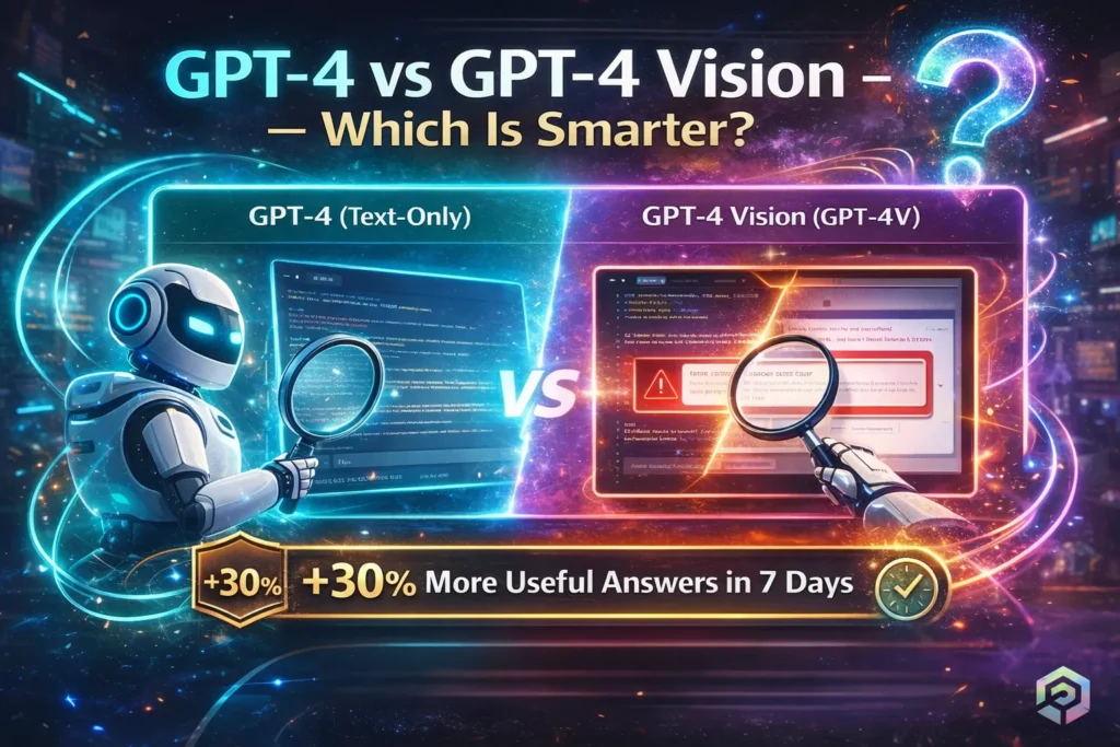 GPT-4 vs GPT-4 Vision