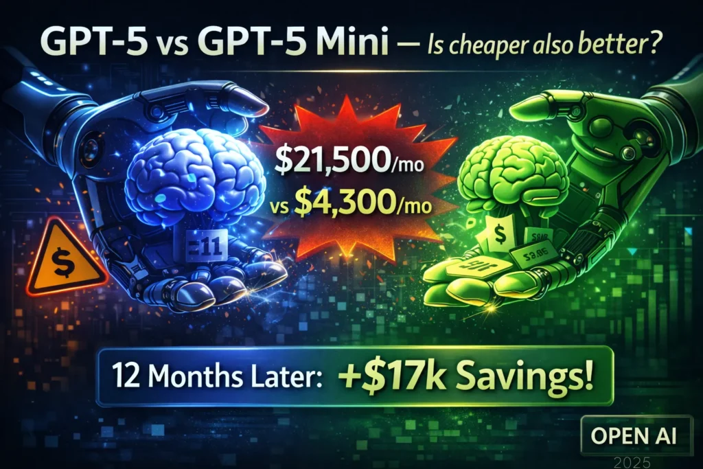 GPT-5 vs GPT-5 Mini