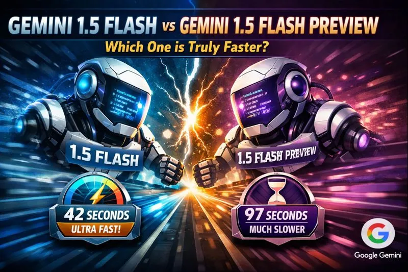 Gemini 1.5 Flash vs Gemini 1.5 Flash Preview