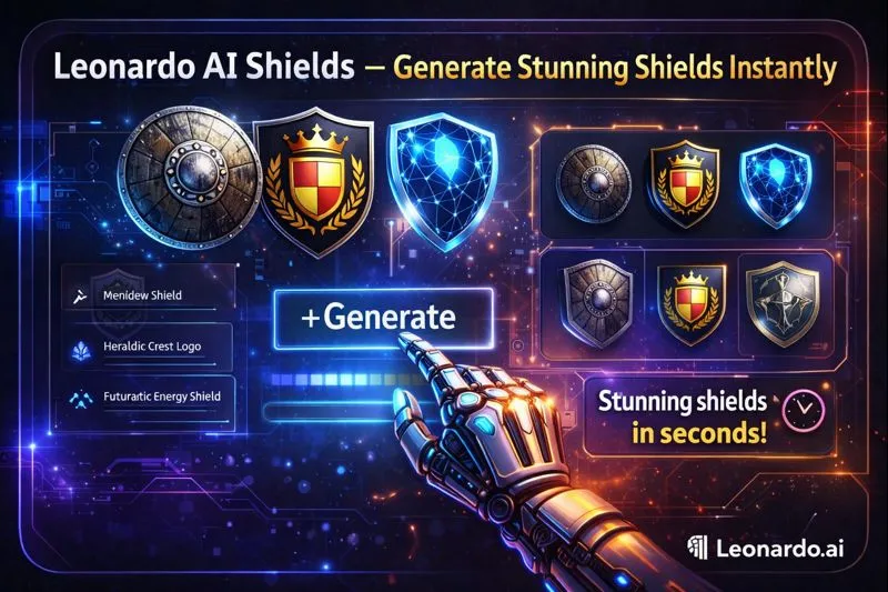 Leonardo AI Shields