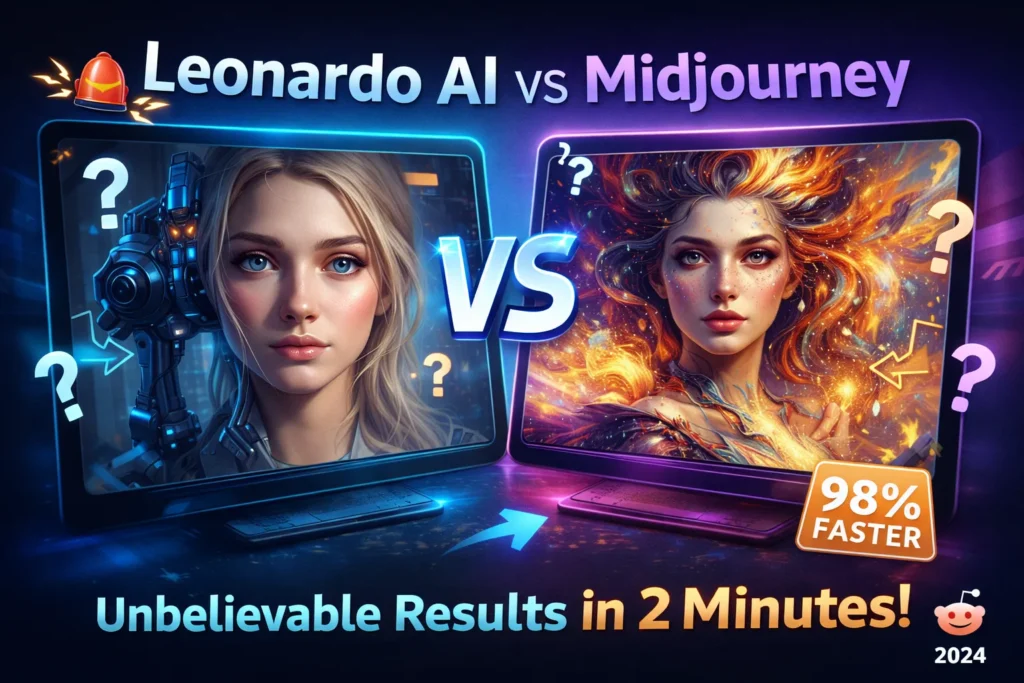 Leonardo ai vs Midjourney Reddit