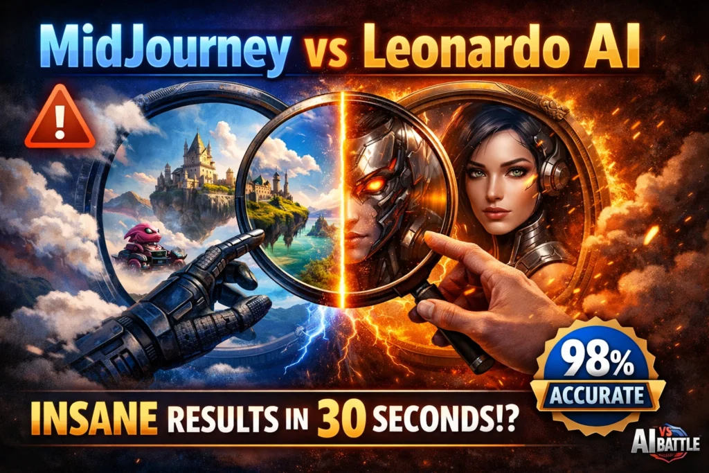 Midjourney vs Leonardo.ai