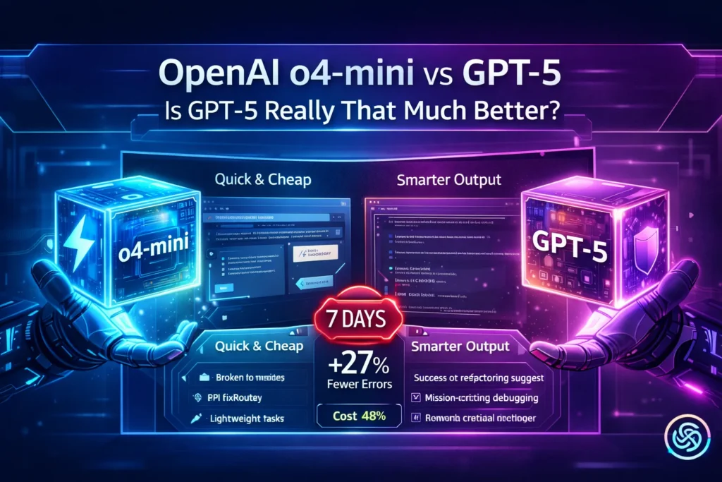 OpenAI o4-mini vs GPT-5