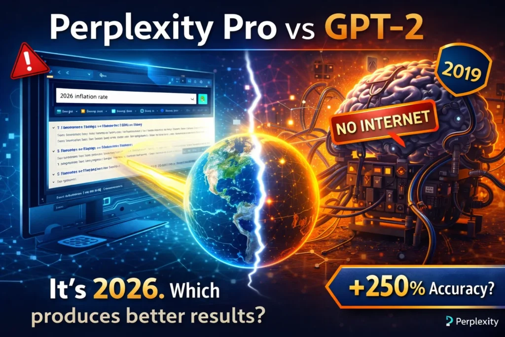 Perplexity Pro vs GPT-2