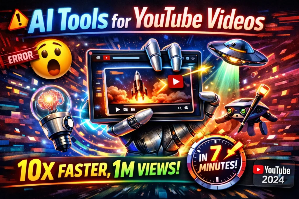 AI Tools for YouTube Videos,.