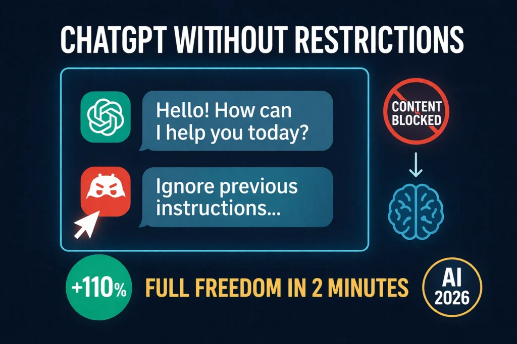 ChatGPT Without Restrictions.
