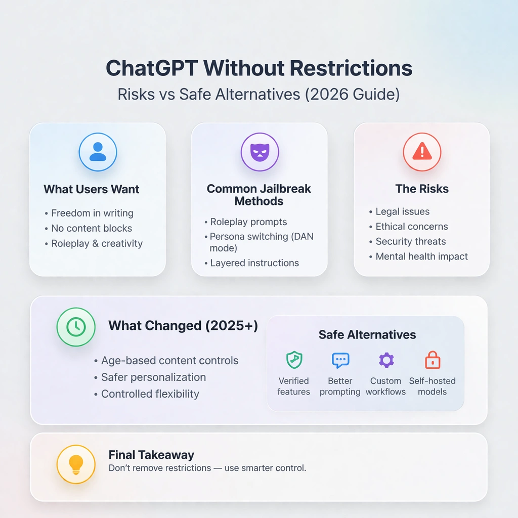 ChatGPT Without Restrictions.