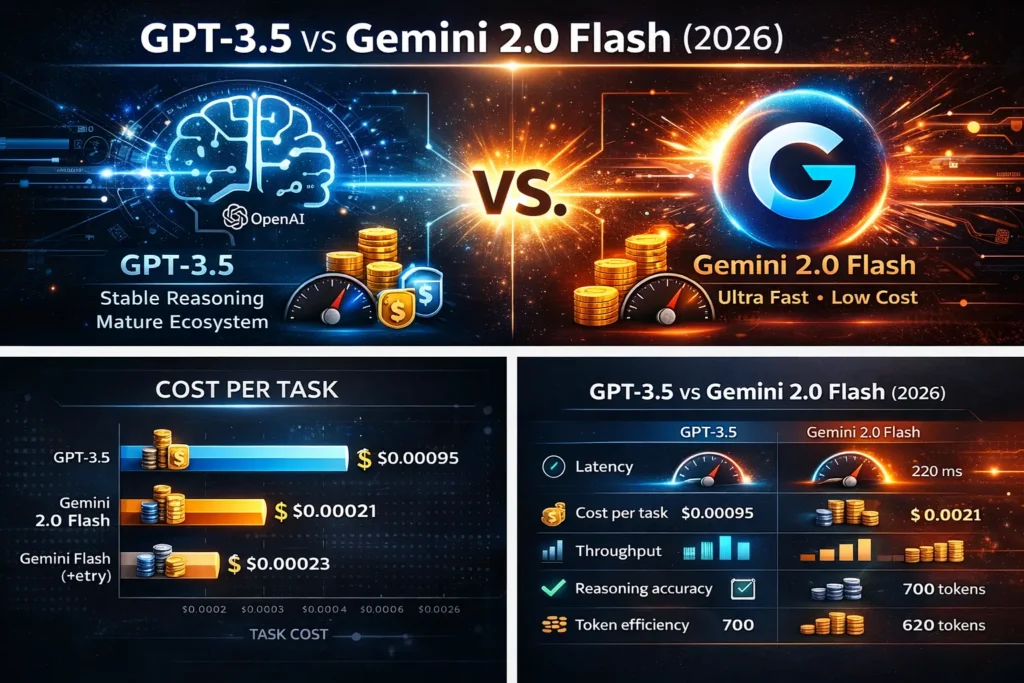 GPT-3.5 vs Gemini 2.0 Flash,