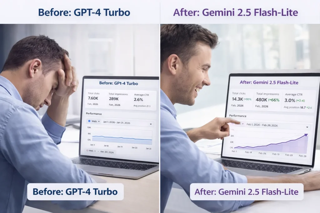 GPT-4 Turbo vs Gemini 2.5 Flash-Lite;'