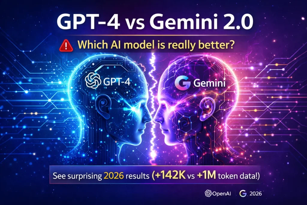 GPT-4 vs Gemini 2.0