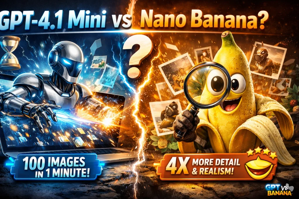 GPT-4.1 Mini and Nano Banana
