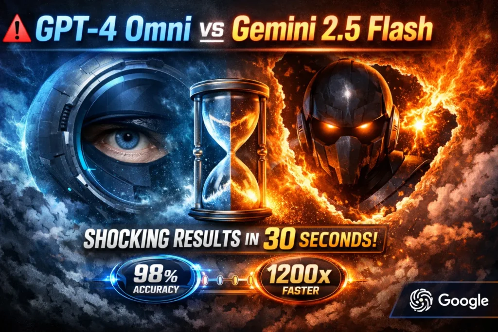 GPT-4o vs Gemini 2.5 Flash