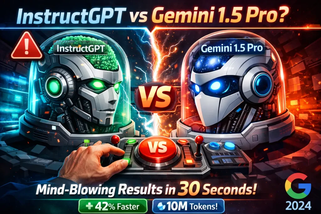 InstructGPT VS Gemini 1.5 Pro