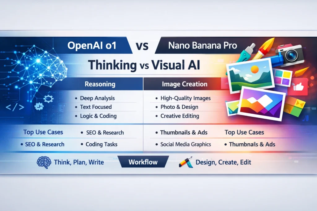 OpenAI o1 vs Nano Banana Pro