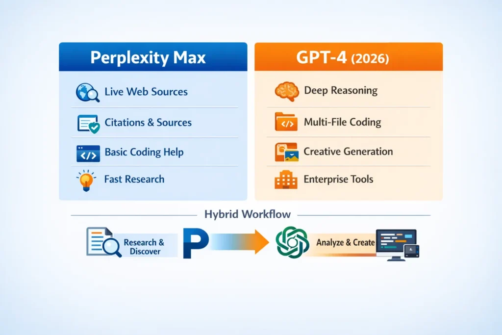 Perplexity Max vs GPT-4