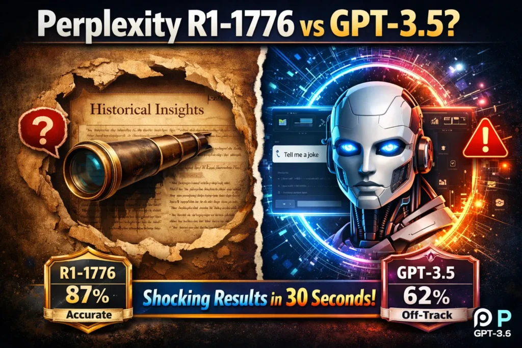 Perplexity R1-1776 vs GPT-3.5;