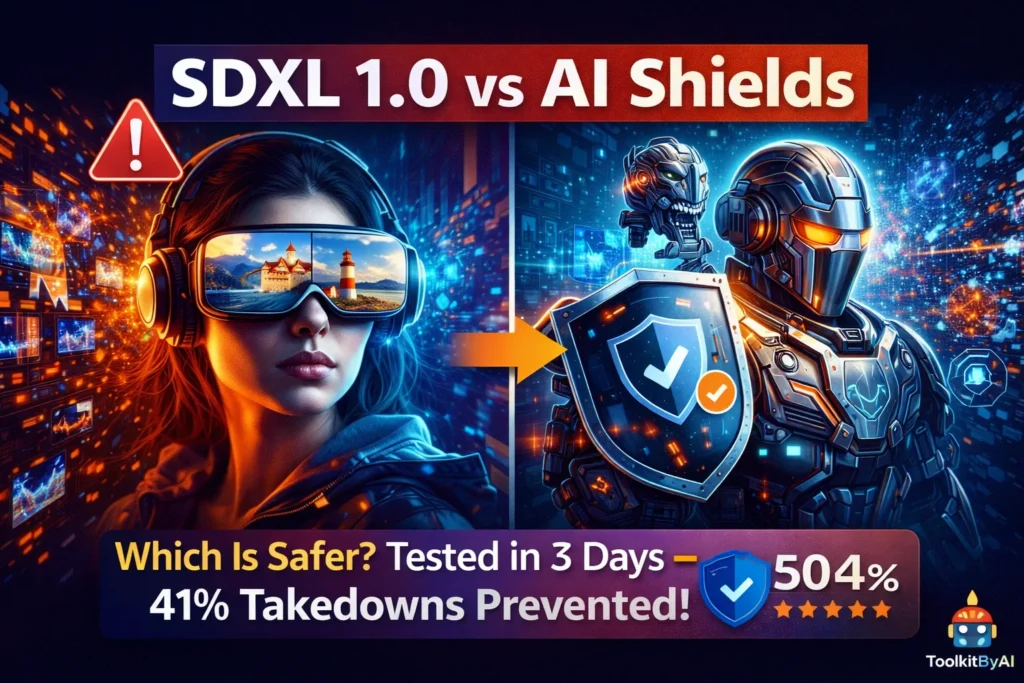 SDXL 1.0 vs AI Shields