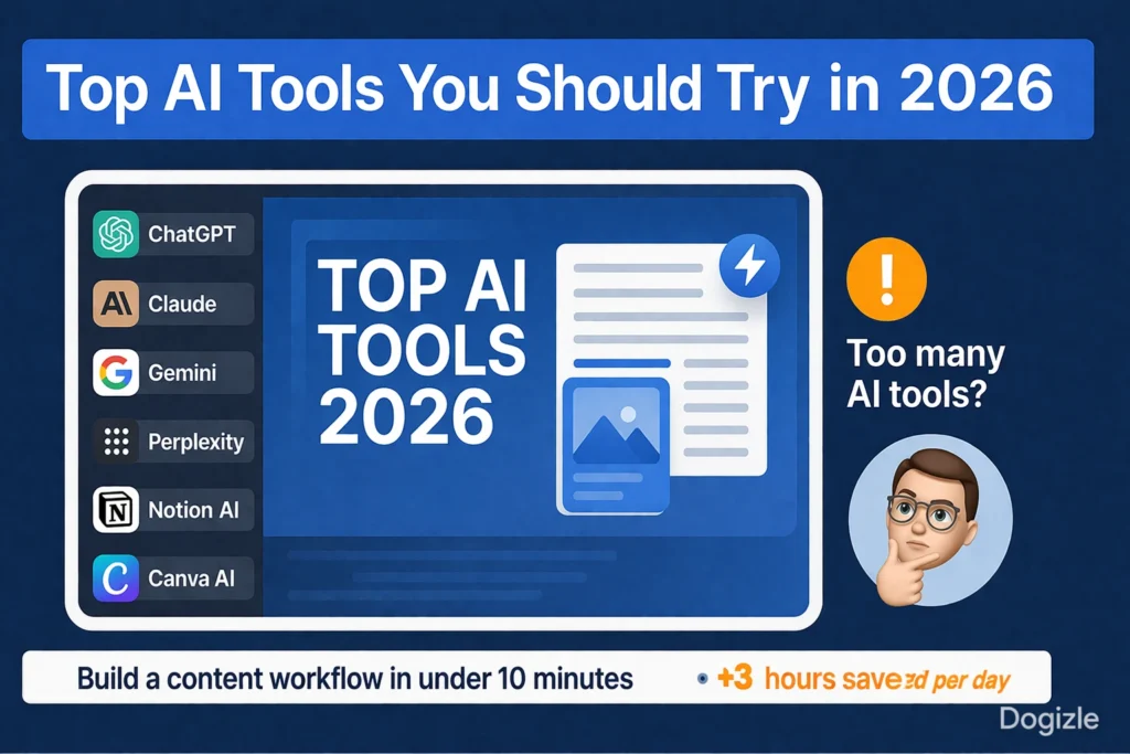 Top AI Tools You Should Try in 2026